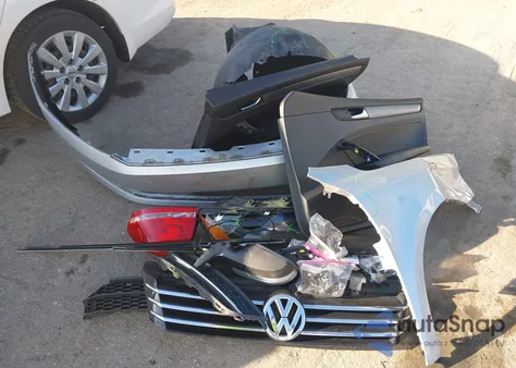 2014 Volkswagen Passat 2.5L Se из США, поврежденный, VIN 1VWBP7A32EC009615